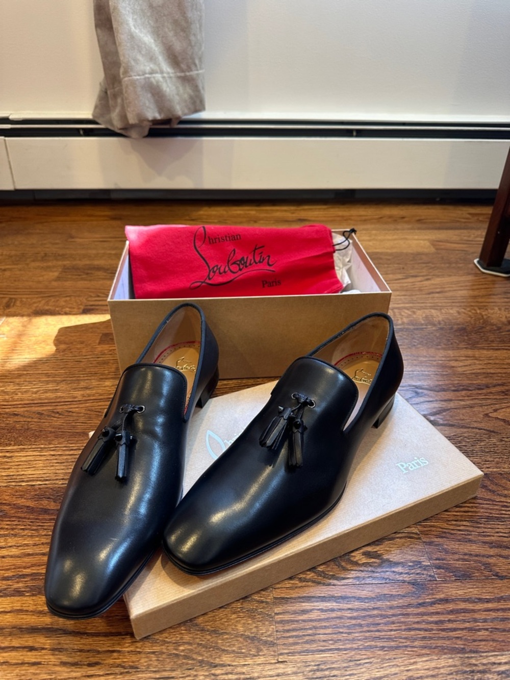 Men’s Christian Louboutin Tassel Dress Shoes